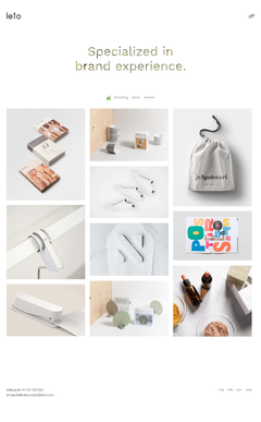响应式设计的艺术 用Leto模板打造惊艳的Html5作品展示网站